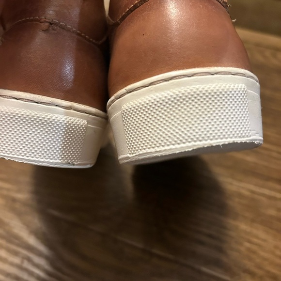 BED STU Hermione Leather Slip- On Sneakers sz 6 - Picture 3 of 7